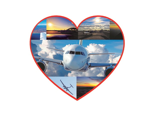 Amor a la aviación, CESDA, escuela de pilotos, love is in the air