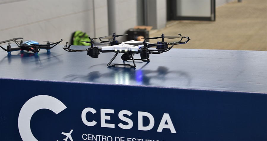 competición de drones en el Día Cesda 2019