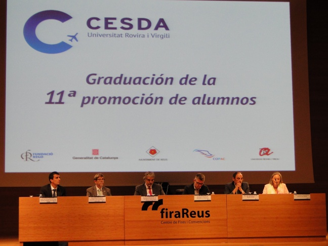 "CESDA, Piloto aviación comercial, Escuela de pilotos, Graduación 11ª promoción"